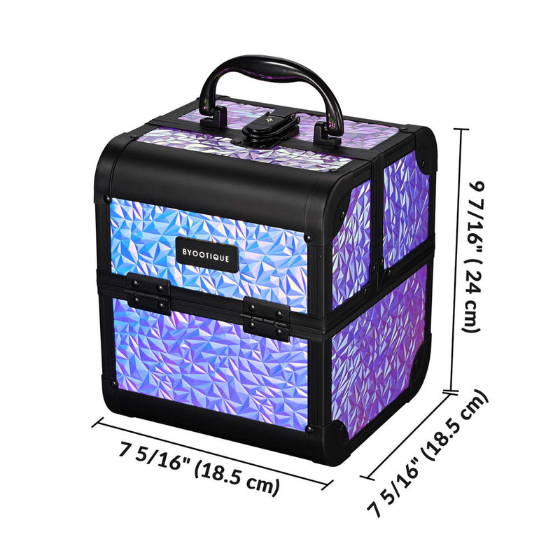 Byootique Mermaid Cube Makeup Box Cosmetic Case