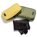 Byootique Makeup Brush Belt Pouch Organizer 17 Slots w/ Handle