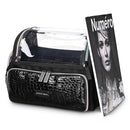 Byootique Travel Makeup Bag Stand-Up Makeup Brush Holder Bag