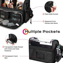 Byootique Travel Makeup Bag Stand-Up Makeup Brush Holder Bag