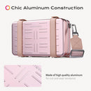 Byootique Mini Crossbody Handbag Hard Shell Snap Closure