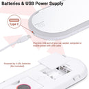 Byootique Visor Mirror Car Vanity Mirror with Light & 3X Magnifying