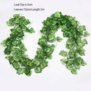 12pcs ivy green garland string – living room artificial plants by Decorbites