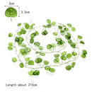 12pcs ivy green garland string – living room artificial plants by Decorbites