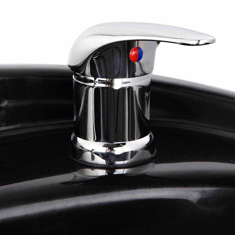 Yescom Salon Shampoo Bowl Hair Basin w/ Faucet Neck Rest Hair Trap