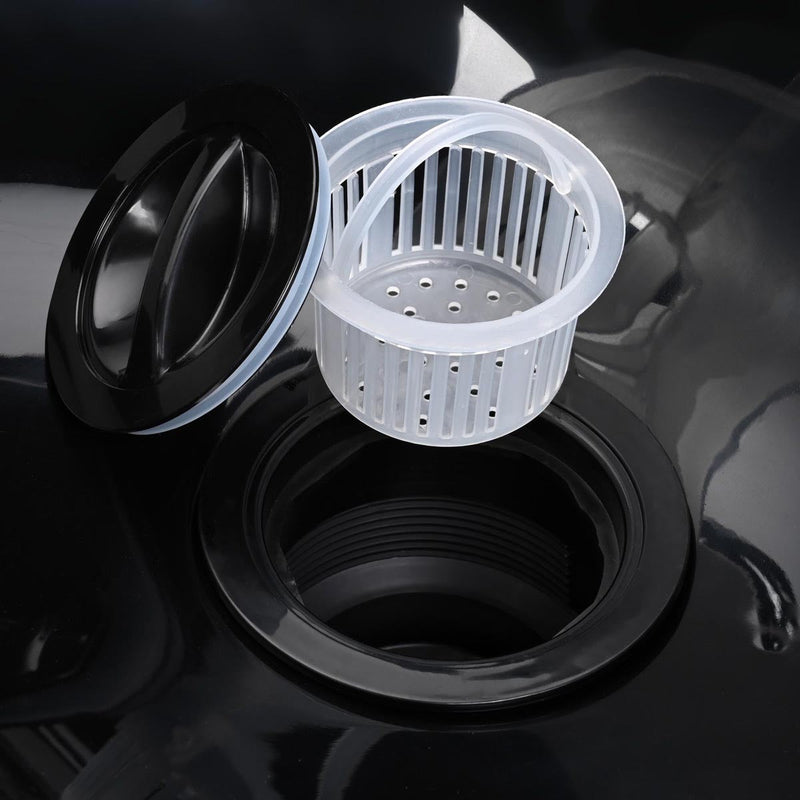 Yescom Vacuum Breaker Shampoo Bowl w/ Gel Neck Rest