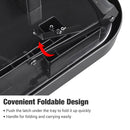 Yescom Black Foldable Trolley Tray Salon Spa Equipment