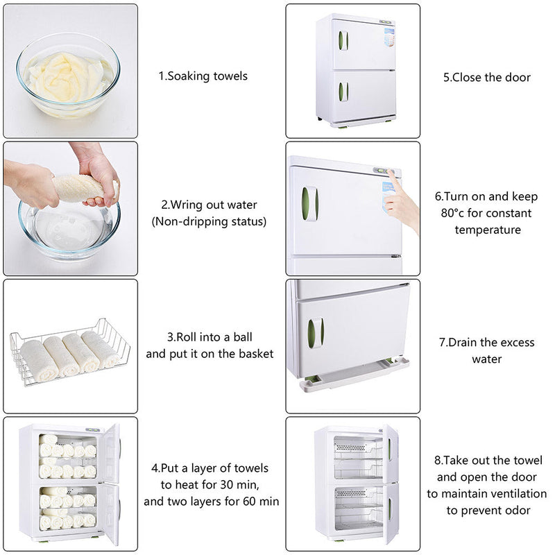 Yescom 46L Double Room Electric Towel Warmer