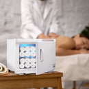 Yescom 23L Heated Towel Warmer UV Sterilizer Cabinet 2-Layer