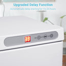 Yescom 23L Heated Towel Warmer UV Sterilizer Cabinet 2-Layer