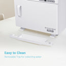Yescom 23L Heated Towel Warmer UV Sterilizer Cabinet 2-Layer