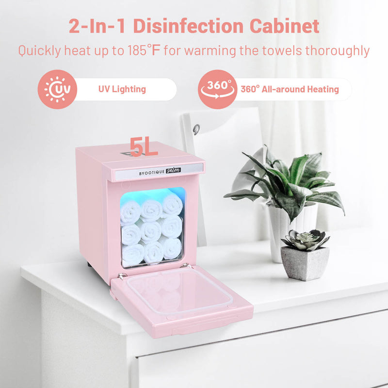 Yescom 5L Hot Electric Towel Warmer UV Sterilizer