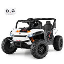 12V Kids Ride on Truck Off-Road UTV with Parental Remote and Lights by LJGDeals