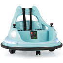 12V Kids Ride On Bumper Car with Remote Control and Dual Joysticks