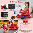 12V Kids Ride On Bumper Car with Remote Control and Dual Joysticks by LJGDeals