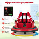 12V Kids Ride On Bumper Car with Remote Control and Dual Joysticks