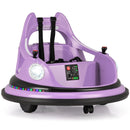 12V Kids Ride On Bumper Car with Remote Control and Dual Joysticks