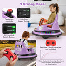 12V Kids Ride On Bumper Car with Remote Control and Dual Joysticks
