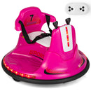 12V Kids Ride On Bumper Car with Remote Control Lights and Music