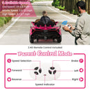 12V Licensed Lamborghini 4WD Kids Ride-on Sports Car with 2.4G Remote-Pink