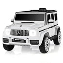 12V Mercedes-Benz G63 Licensed Kids Ride On Car with Remote Control-White