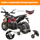 12V Kids Ride-On Motorcycle Aprilia Licensed with Sounds and Music