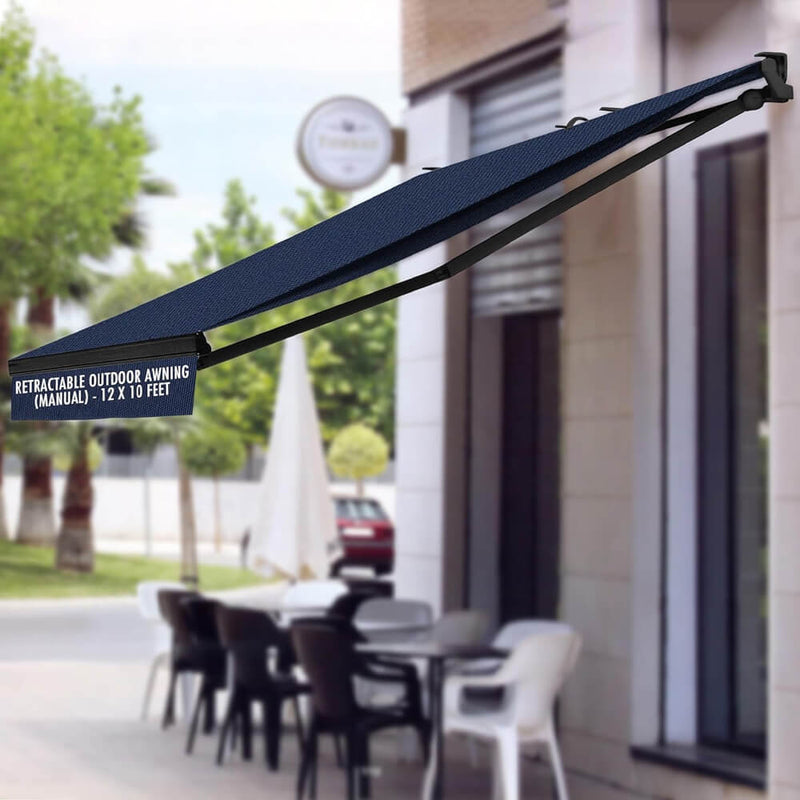 Multiple Awnings Brasilia Athena Manual Retractable Sun Shade Awning (SAK35164)