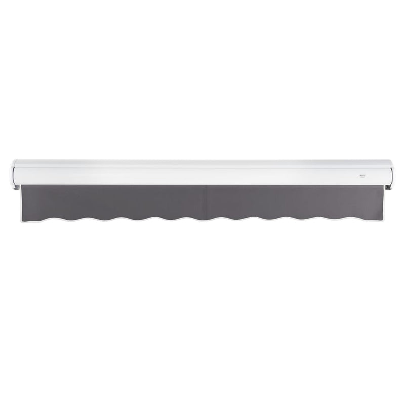 [12x10FT] Awntech Key West Premium Manual Outdoor Retractable Awning [FCM12-SBY] (SAK35497)