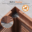 [12X12FT] Alora Premium Outdoor Wood Grain Louvered Pergola With Integrated Drainage (SAK74256) by SAKSBY WHOLESALE