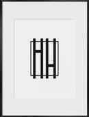 12x16, Black Aluminum Glass Frame