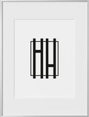 12x16, Silver Aluminum Glass Frame