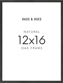 12x16, Black Aluminum Plexi Frame