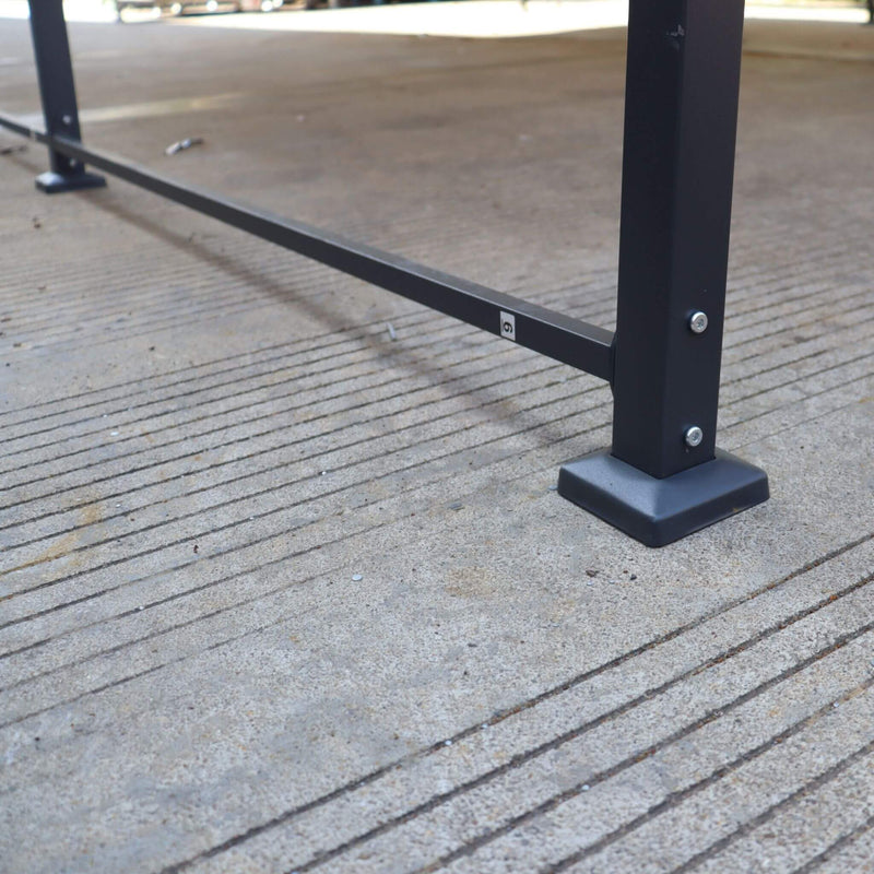 [12X20FT] Alora Heavy-Duty Metal Carport With Galvanized Steel Roof For Car, Boats And Trucks, Gray (SAK95562)