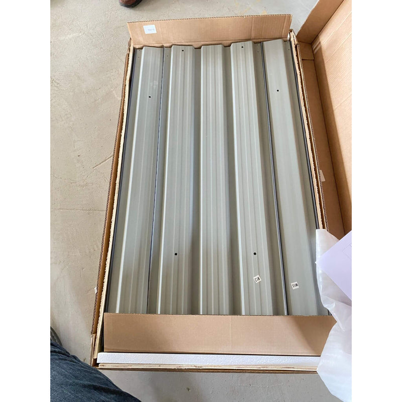 [12X20FT] Alora Heavy-Duty Metal Carport With Galvanized Steel Roof For Car, Boats And Trucks, Gray (SAK95562)