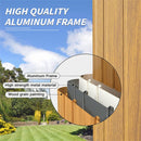 [12X20FT] Alora Premium Outdoor Double-Layer Galvanized Steel Hardtop Gazebo Pergola For Patio (SAK46095)
