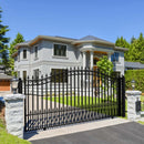 12x6 ft Steel Sliding Driveway Gate