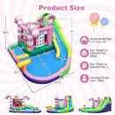 9-in-1 Inflatable Sweet Candy Water Slide Park by LJGDeals