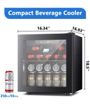 1.3 Cu.Ft Beverage Refrigerator Cooler W5836H