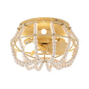 13" Farmhouse DC Motor Flush Mount Reversible Ceiling Fan with Lighting and Remote Control