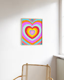 Glitter heart