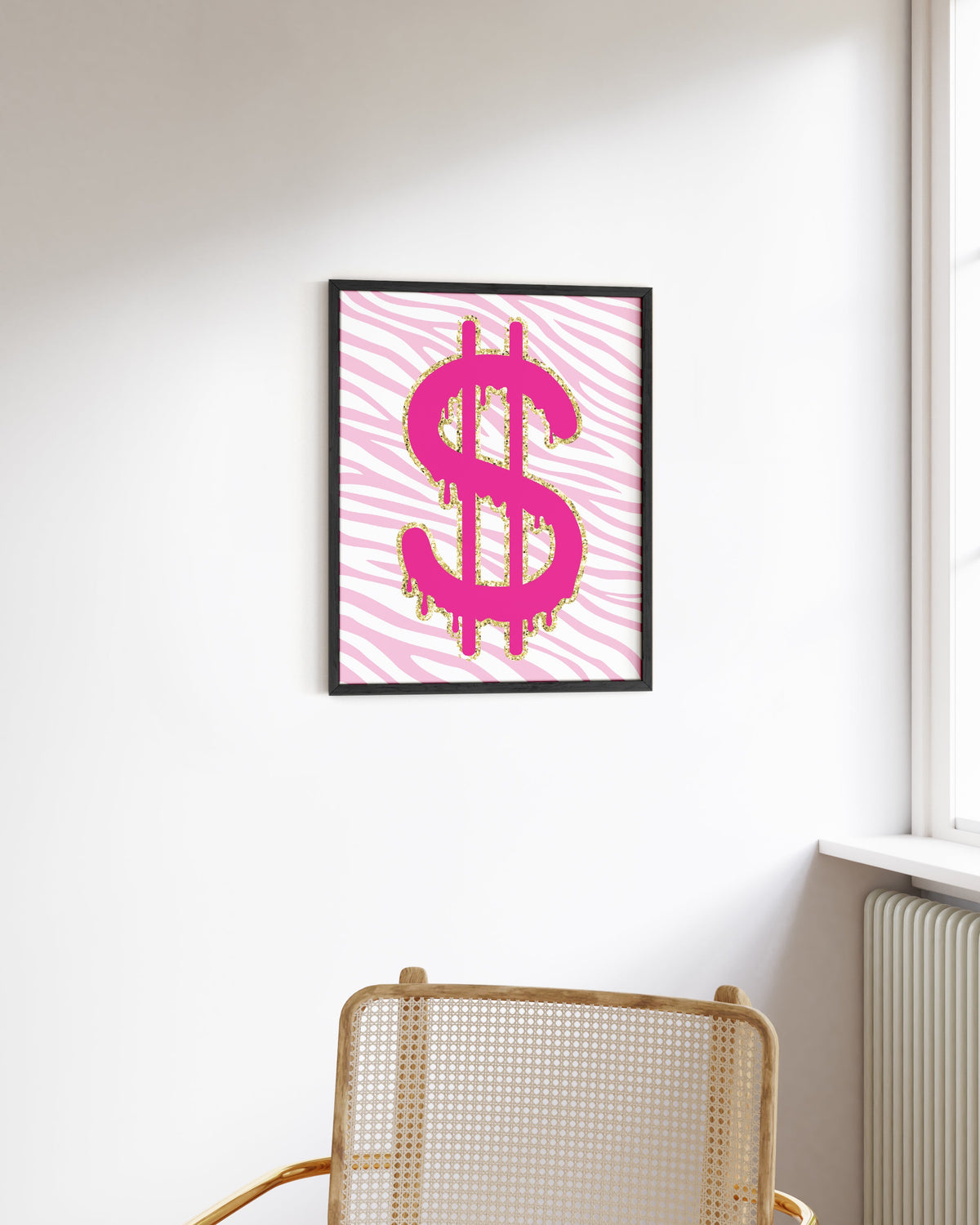 Zebra money sign, photo 3 of 4