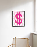 Zebra money sign