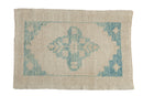 2.5x3.5 Distressed Oushak Rug