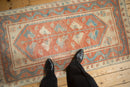 2.5x5 Distressed Oushak Rug Runner