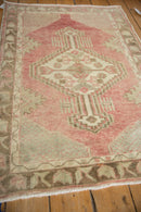 3x4.5 Vintage Distressed Oushak Rug