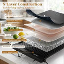 1300W Indoor Electric Grill with Removable Touch Panel by LJGDeals