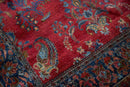 4.5x6.5 Antique Fine Kashan Rug