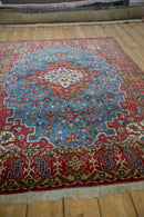 4.5x6.5 Vintage Qom Rug