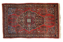 4.5x7 Vintage Sarouk Rug