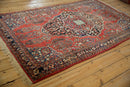 4.5x7 Vintage Sarouk Rug
